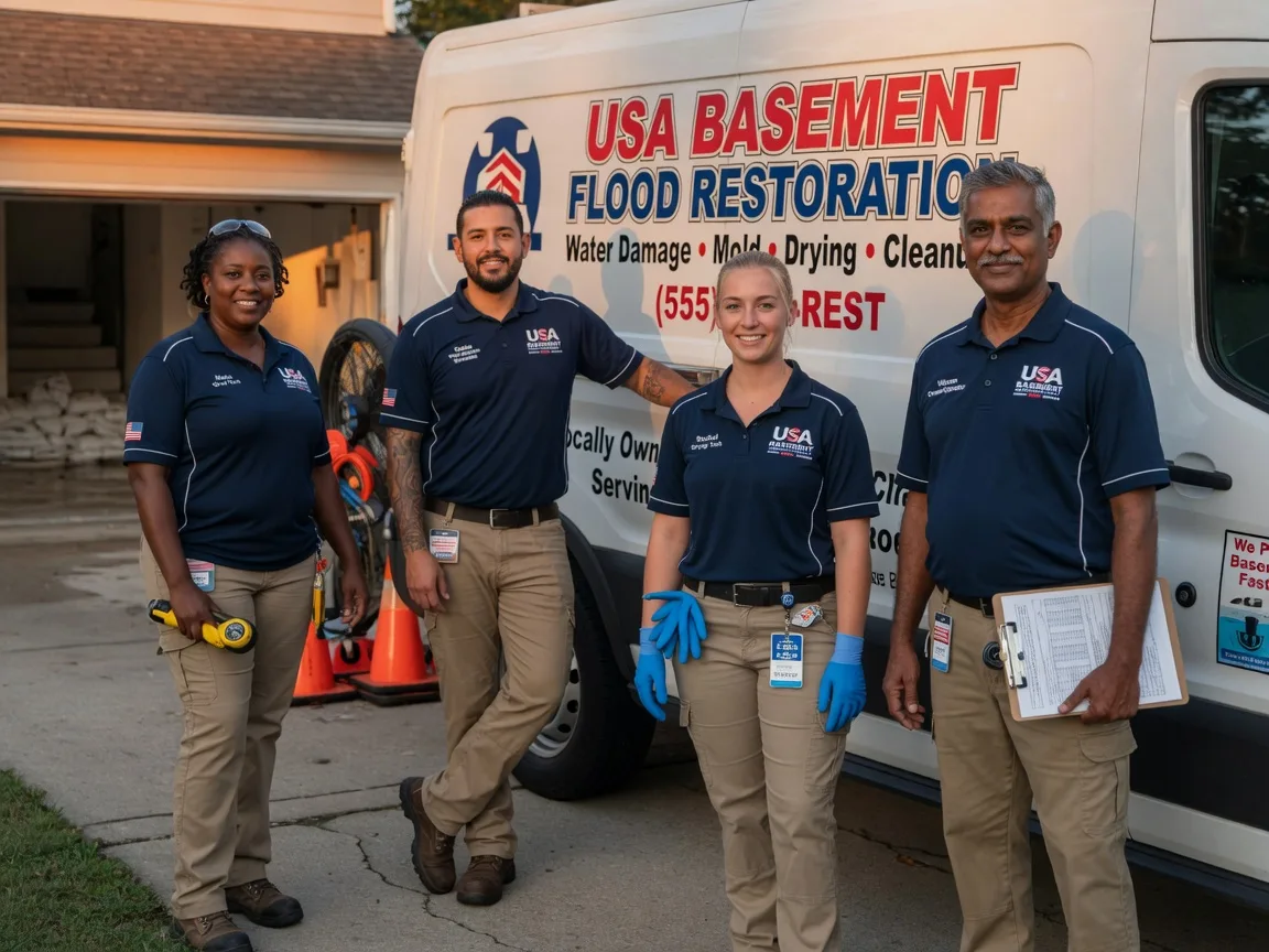 Basement Flood Cleanup company in Omar, WV